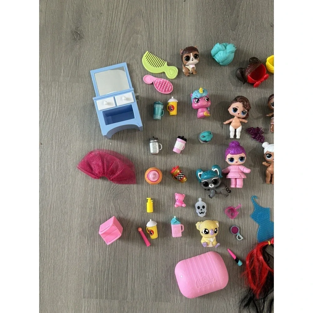 Lol Surprise Doll Mixed Lot Dolls Clothing Accessories‎ Hair Pets Babies Sisters